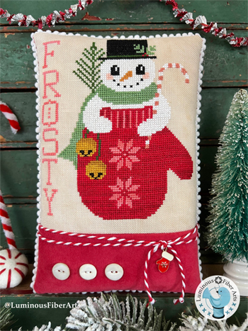 Luminous Fiber Arts - Frosty's Cozy Christmas MAIN