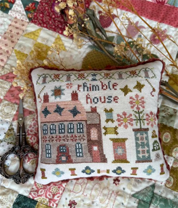 Pansy Patch Quilts and Stitchery - Houses On Stitchery Lane - 6 Thimble House MAIN