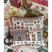 Pansy Patch Quilts and Stitchery - Houses On Stitchery Lane - 6 Thimble House SWATCH