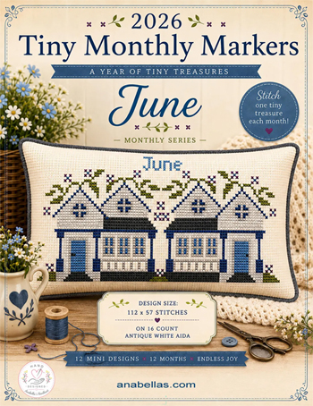 Anabella's - 2026 Tiny Monthly Markers - June MAIN