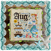 Fairy Wool In The Wood - Magical Year Collection 2026 - August - Mermaid THUMBNAIL