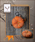 Cotton Pixels - Pumpkin Pincushion THUMBNAIL