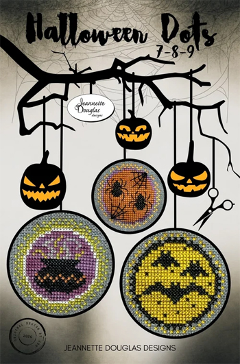 Jeannette Douglas Designs - Halloween Dots 7-8-9 MAIN