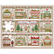 Country Cottage Needleworks - Christmas Market - Nutcracker Stand SWATCH