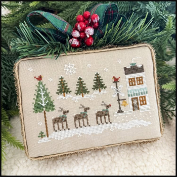Little House Needleworks - Winterville - Part 6 Reindeer Crossing MAIN