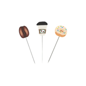 Puntini Puntini Counting Pins - Coffee THUMBNAIL