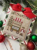 Country Cottage Needleworks - Christmas Market - Roasted Chestnut Cart THUMBNAIL