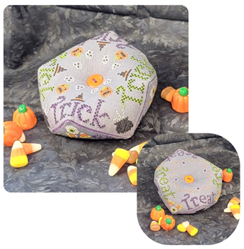 Wildflower Stitching - Trick Or Treat Biscornu MAIN