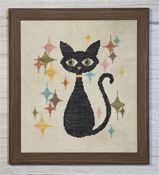 Wildflower Stitching - Samantha (Mid-Century Feline) THUMBNAIL