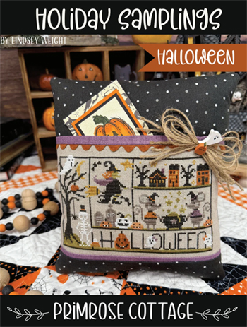 Primrose Cottage Stitches - Holiday Samplings - Halloween MAIN