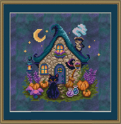 Cross Stitching Art - Mooncap Cottage THUMBNAIL