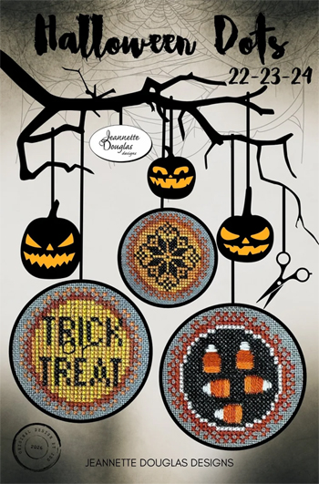 Jeannette Douglas Designs - Halloween Dots 22-23-24 MAIN