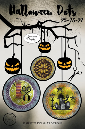 Jeannette Douglas Designs - Halloween Dots 25-26-27 MAIN
