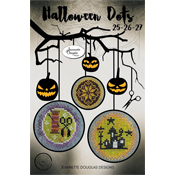 Jeannette Douglas Designs - Halloween Dots 25-26-27 SWATCH