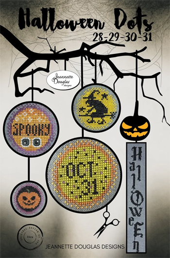 Jeannette Douglas Designs - Halloween Dots 28-29-30-31 MAIN