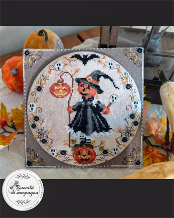 Serenita Di Campagna - Halloween - Strega Zucca cv295 (Pumpkin Witch) MAIN