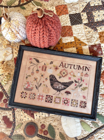 Blueberry Ridge Designs - Autumn Blackbird MAIN