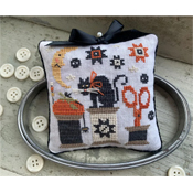 Stitches By Ethel - Halloween Spools Pinkeep THUMBNAIL