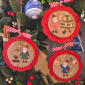 Cosford Rise Stitchery - Gnome Place Like Home For The Holidays THUMBNAIL