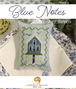 October House Fiber Arts - Blue Notes Number Seven OH1313 THUMBNAIL