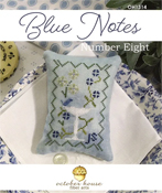 October House Fiber Arts - Blue Notes Number Eight OH1314 THUMBNAIL