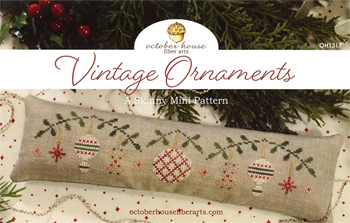 October House Fiber Arts - Skinny Mini - Vintage Ornaments OH1317 MAIN