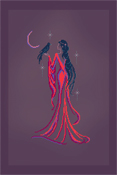 Cross Stitching Art - Nyxia - Where The Veil Grows THUMBNAIL