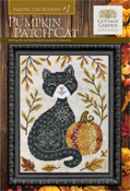 Cottage Garden Samplings - Among The Seasons #1 - Pumpkin Patch Cat THUMBNAIL