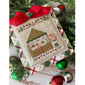 Country Cottage Needleworks - Christmas Market - Christmas Cake Stand SWATCH