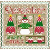 Sugar Stitches - December Sampler THUMBNAIL