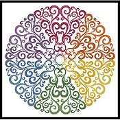 Artecy Cross Stitch - Rainbow Circle THUMBNAIL