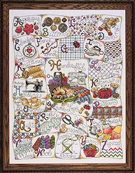 Design Works Kit - Stitching ABC's MAIN