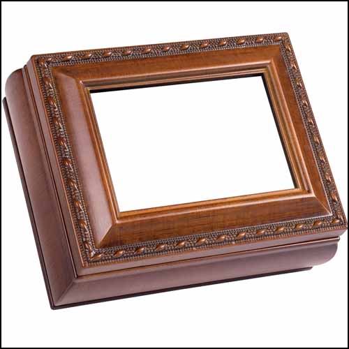 Cottage Garden Treasure Box - Rectangle Woodgrain MAIN