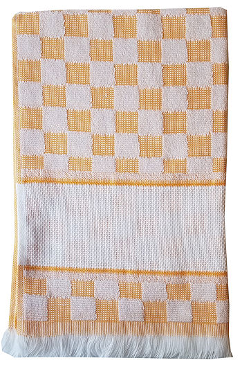 Verona Kitchen Towel - Orange/White THUMBNAIL
