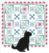 Kitty & Me Designs - Cats & Quilts - January THUMBNAIL