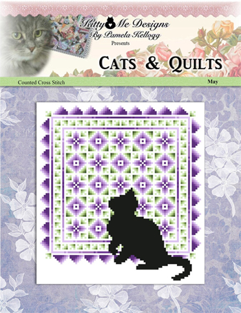Kitty & Me Designs - Cats & Quilts - May MAIN