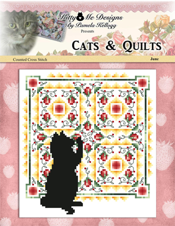 Kitty & Me Designs - Cats & Quilts - June MAIN
