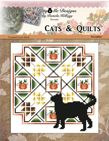 Kitty & Me Designs - Cats & Quilts - November MAIN