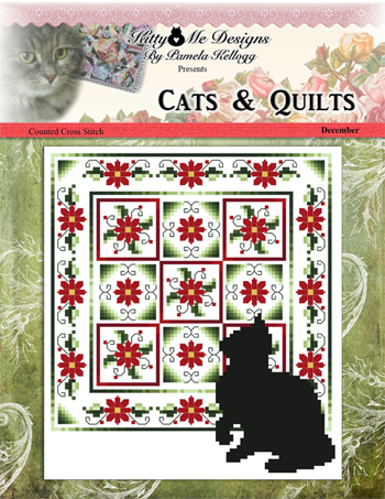 Kitty & Me Designs - Cats & Quilts - December MAIN