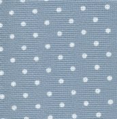 Aida 20ct Blue with White Dots THUMBNAIL