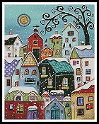 Artecy Cross Stitch - Winter City THUMBNAIL
