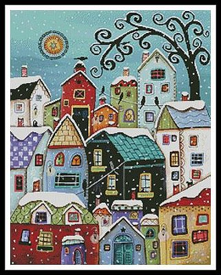 Artecy Cross Stitch - Winter City MAIN