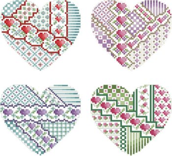 Kitty & Me Designs - Crazy Valentines 2 Ornaments MAIN