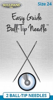Sullivans Easy Guide Ball Tip Needles - Size 24 MAIN
