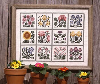 the prairie schooler cross stitch a prairie garden cross stitch