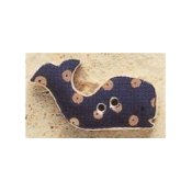 Mill Hill Button - 43113 Debbie Mumm - Whale THUMBNAIL