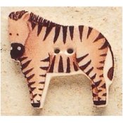Mill Hill Button - 43122 Debbie Mumm - Zebra THUMBNAIL