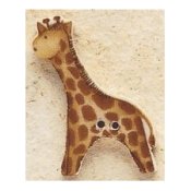 Mill Hill Button - 43123 Debbie Mumm - Giraffe THUMBNAIL