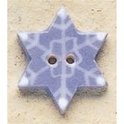 Mill Hill Button - 43165 Debbie Mumm - Large Snowflake THUMBNAIL