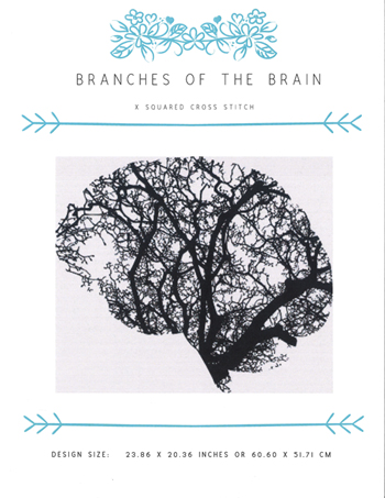 X Squared Cross Stitch - Branches Of The Brain MAIN